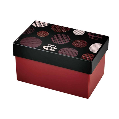 Lunch box bento 980ml - Boite repas 2 compartiments - Marron