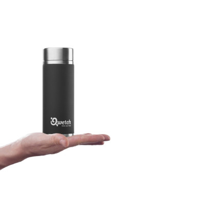 Théière isotherme inox Qwetch 300ml - mug thermos, blanc