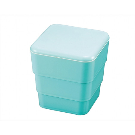 Boîte repas Bento 3,4 litres - Lunch box 3 compartiments - Turquoise