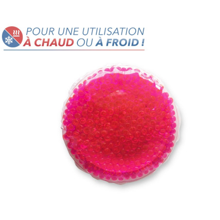 Bouillotte perles moyen modèle rose