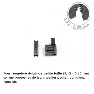 Boîtiers + manchons pour zips PM 3 et 4
