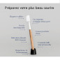 Kit brosse à dents durable noyer souple Kit brosse à dents durable noyer souple