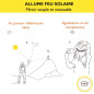 Kit solaire allume feu