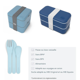 3 couverts bento Iceberg
