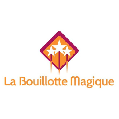 Bouillotte perles grand modèle bleu