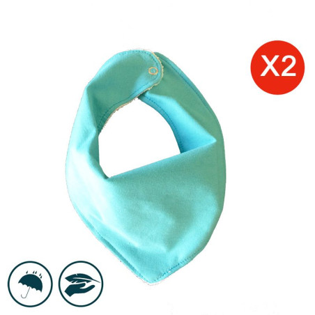 2 Bavettes bandanas Louis le Sec