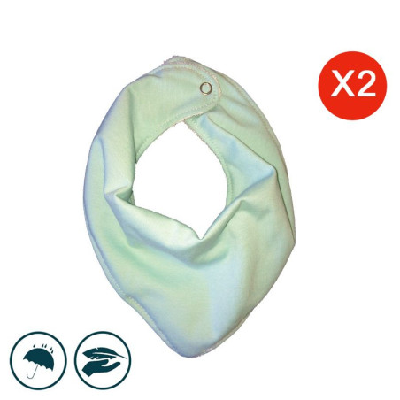 2 Bavettes bandanas Louis le Sec