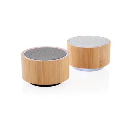 Petite enceinte bluetooth bambou 3w