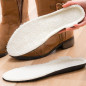 2 paires de semelles thermiques