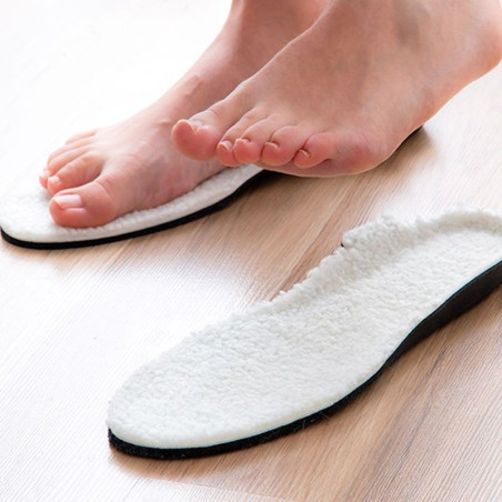 2 paires de semelles thermiques