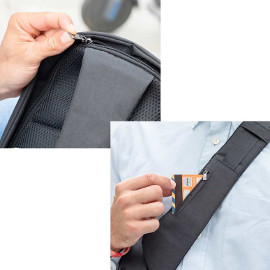 Sac à bandoulière antivol