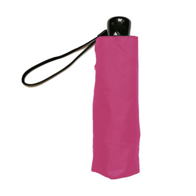 Parapluie pliant poche rose