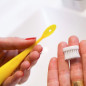 Brosse à dents durable enfant jaune Brosse à dents durable enfant jaune