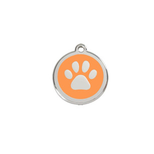 Médaille chien personnalisable Patte