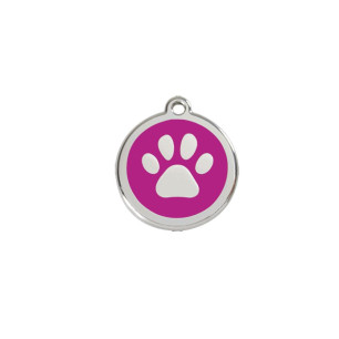 Médaille chien personnalisable Patte