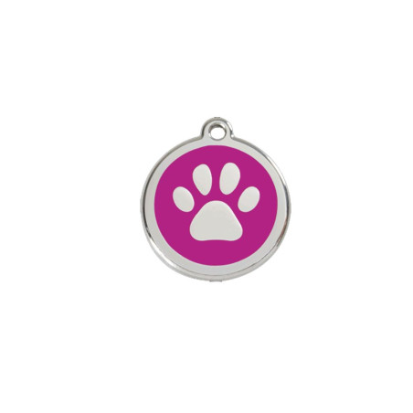 Médaille chien personnalisable Patte