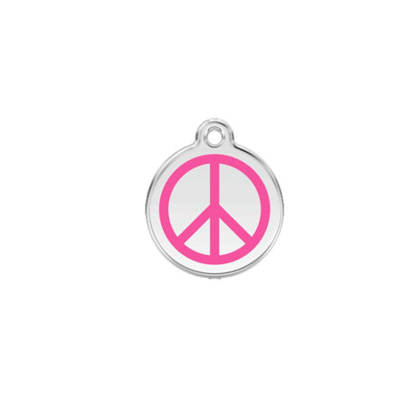 Médaille chien personnalisable Paix