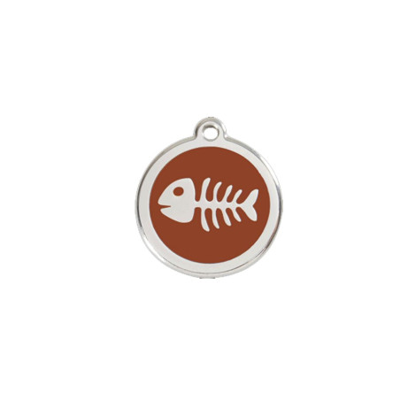 Médaille chien personnalisable Poisson