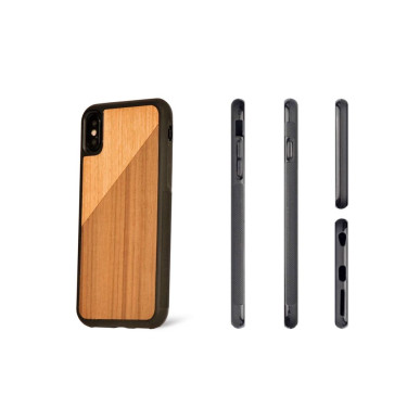Coque en Bois Duo Foncé