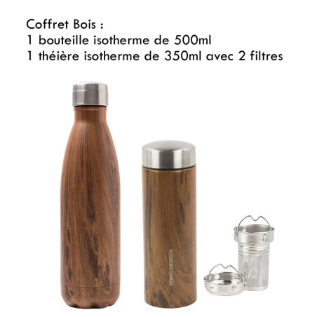 Coffret cadeau eau et thé