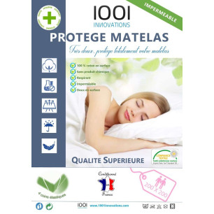 Protège Matelas Imperméable 200x200 cm