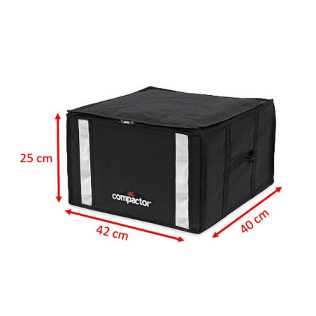 Housse de rangement sous vide Compactor Noir 125L