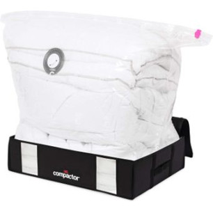 Compactor housse de rangement sous vide 145 Litres - Noire