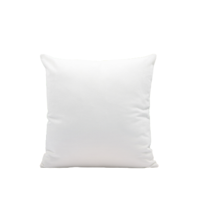Oreiller Coton Percale 60x60, 91 fils, 550gr fibres creuses siliconnée soufflée, lot de 2, 1001 Innovations