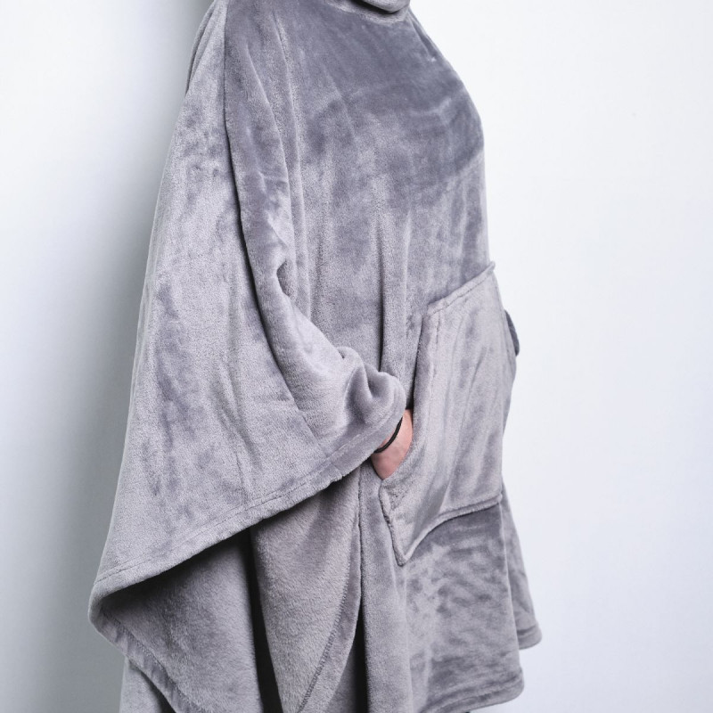 PONCHO PLAID Ultra Doux PONCHO PLAID Ultra Doux
