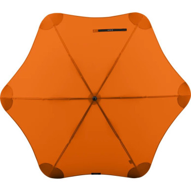 Parapluie pliant anti-vent qui s'ouvre automatiquement, Blunt orange