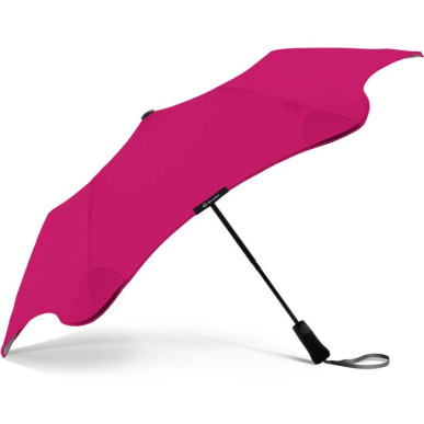 Parapluie pliant & anti vent, il ne se retourne pas, rose fushia