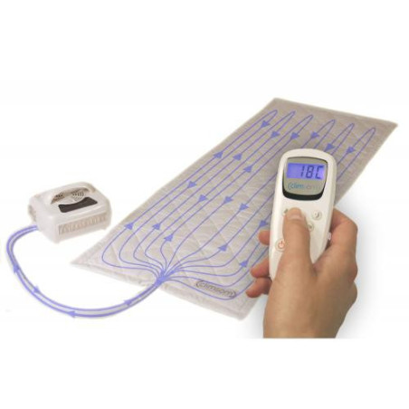 Sur-matelas chaud et frais Climsom 70x190 cm - matelas rafraîchissant