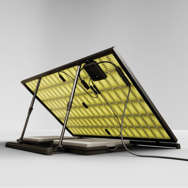 Panneau solaire nomade Intellisolar Sunology 300Wc, économie d'énergie