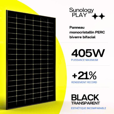Sunology PLAY x3  - La Station Solaire 400W, économie d'énergie