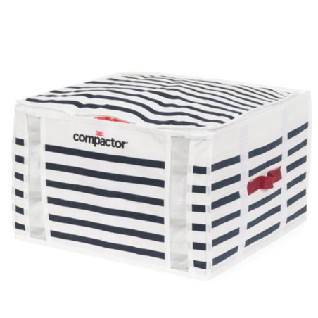 Housse sous vide Compactor capacité XXL 210 Litres, design Marinière