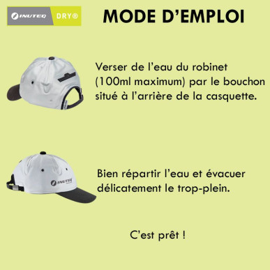 Casquette rafraîchissante Headcool Smart