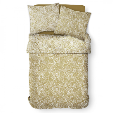 Parure de couette Mawira avec fermeture facile à zip pour 2 personnes