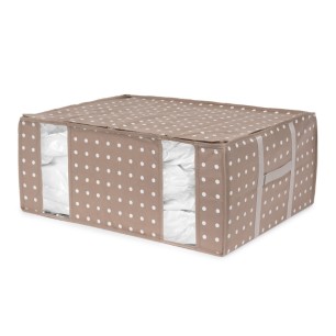 Housse de rangement sous vide Compactor 210 Litres, motif Pois blancs