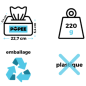 Popee MOUCHOIRS - Peaux Sensibles, écologiques, Lot de 2 boîtes de 100 Popee MOUCHOIRS - Peaux Sensibles, écologiques, Lot de 2 boîtes de 100