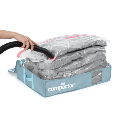 Housse de rangement sous vide L bleue 145 L Compactor