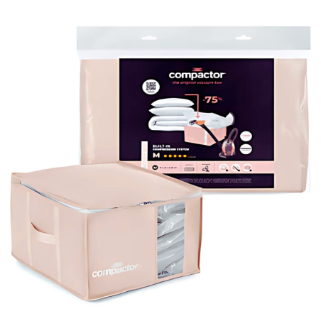 Housse de rangement sous vide Compactor 125 L Rose