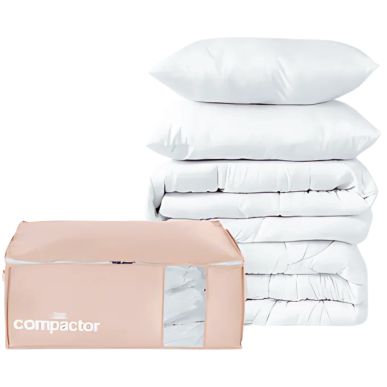 Housse de rangement sous vide Compactor XXL 210 L Rose