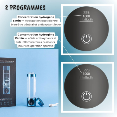 Générateur d'eau hydrogénée Climsom Pure