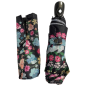 Parapluie pliant petites fleurs Neyrat noir, bleu ou rouge Parapluie pliant petites fleurs Neyrat noir, bleu ou rouge