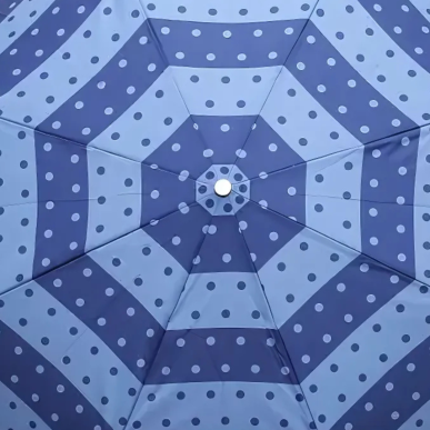 Parapluie pliant à poids bleus Neyrat