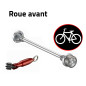 Antivol vélo roues avant
