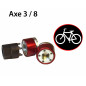 Antivol roues de vélo écrou 3/8