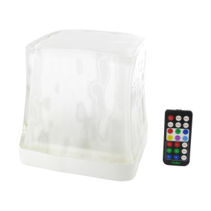 Cubes Glaçons LED avec télécommande