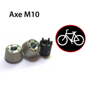 Antivol roues de velo ecrou M10