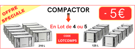Compactor pas cher : rangement sous vide et housse gain volume armoire